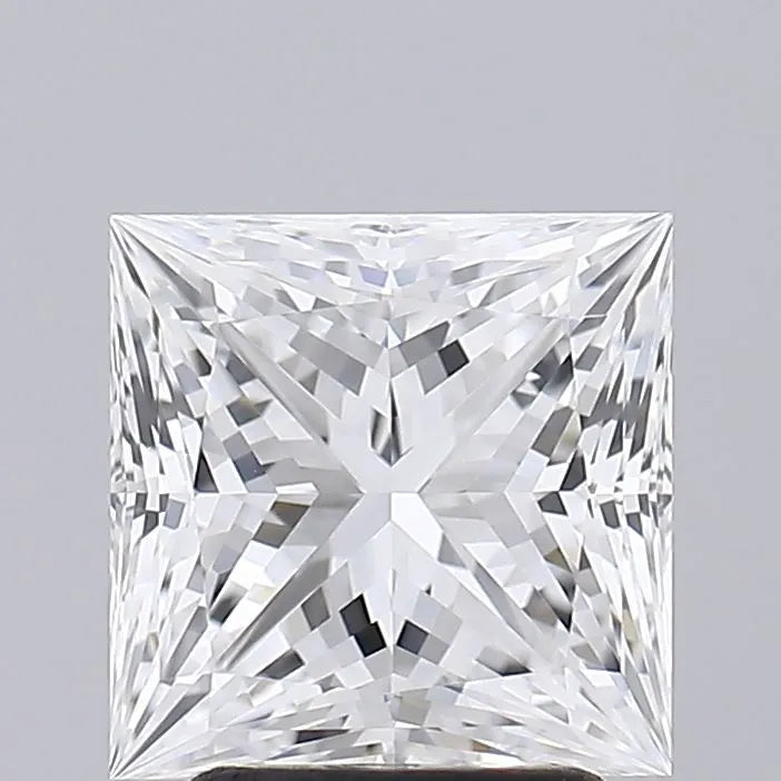 3.02ct Princess Lab Grown Diamond (Colour E, Clarity VVS1, IGI Certified)