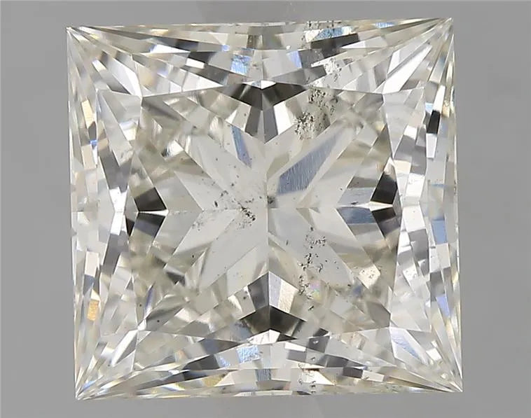 3.02ct Princess Lab Grown Diamond (Colour H, Clarity SI1, IGI Certified)