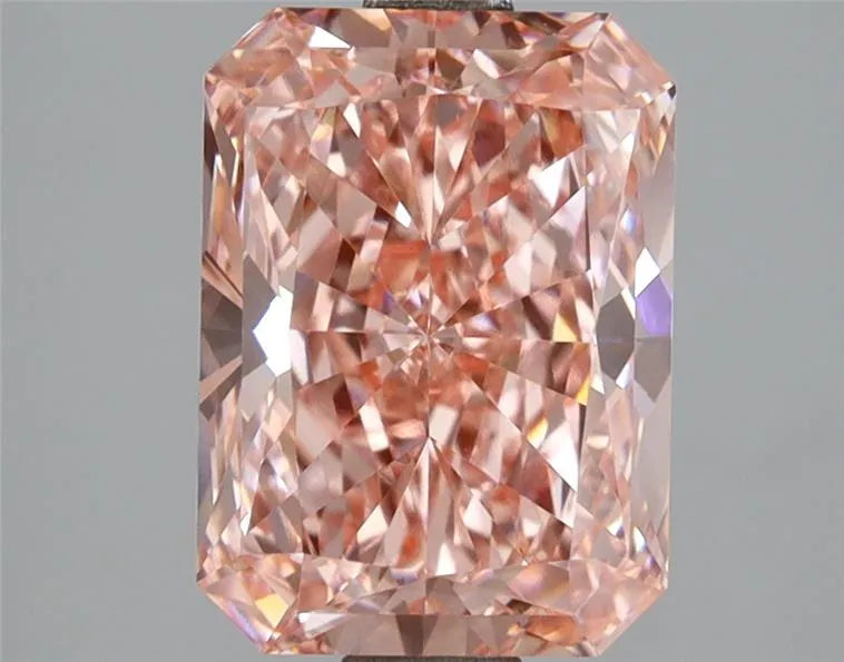 3.02ct Radiant Lab Grown Diamond (Colour Fancy Vivid Pink, Clarity VS1, IGI Certified)