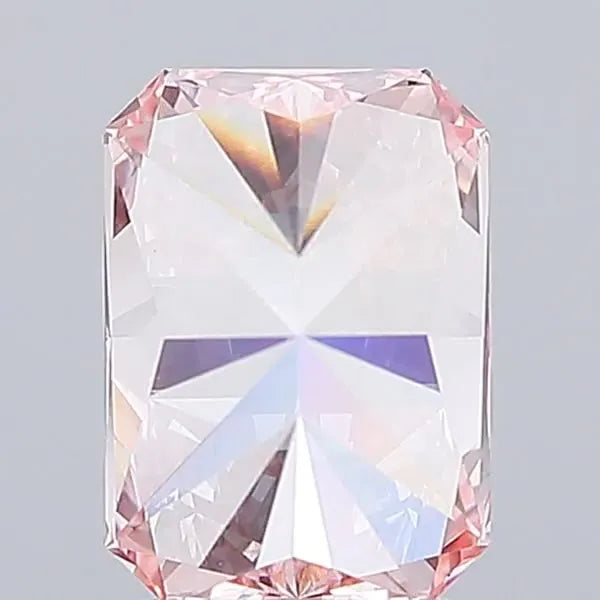 3.02ct Radiant Lab Grown Diamond (Colour Fancy Vivid Pink, Clarity VVS2, IGI Certified)