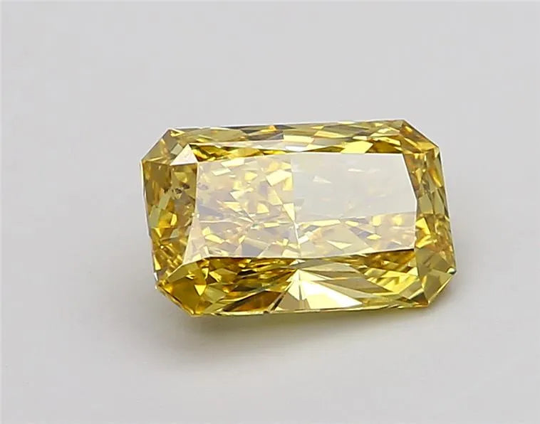 3.02ct Radiant Lab Grown Diamond (Colour Fancy Vivid Yellow, Clarity VS2, IGI Certified)