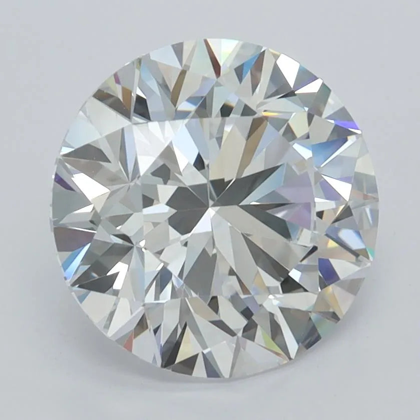 3.02ct Round Lab Grown Diamond (Colour D, Clarity FL, Cut ID, IGI Certified)