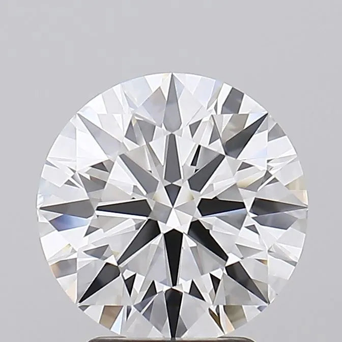3.02ct Round Lab Grown Diamond (Colour D, Clarity FL, Cut ID, IGI Certified)