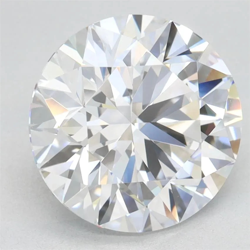 3.02ct Round Lab Grown Diamond (Colour D, Clarity IF, Cut ID, IGI Certified)