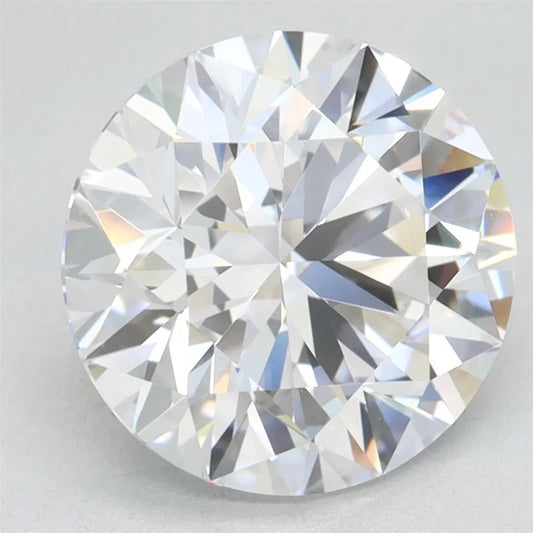 3.02ct Round Lab Grown Diamond (Colour D, Clarity IF, Cut ID, IGI Certified)