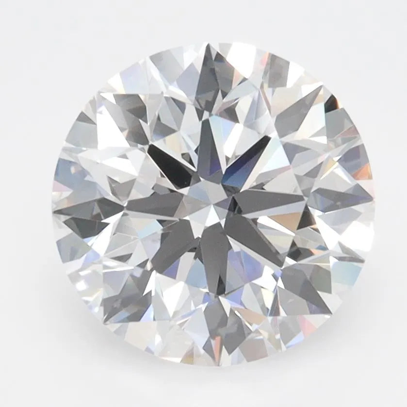 3.02ct Round Lab Grown Diamond (Colour D, Clarity IF, Cut ID, IGI Certified)