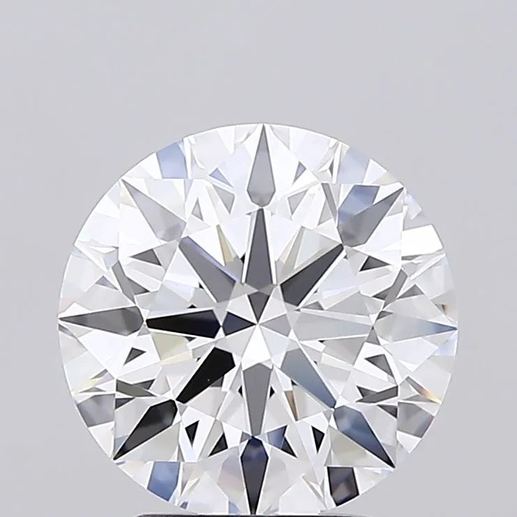 3.02ct Round Lab Grown Diamond (Colour D, Clarity IF, Cut ID, IGI Certified)