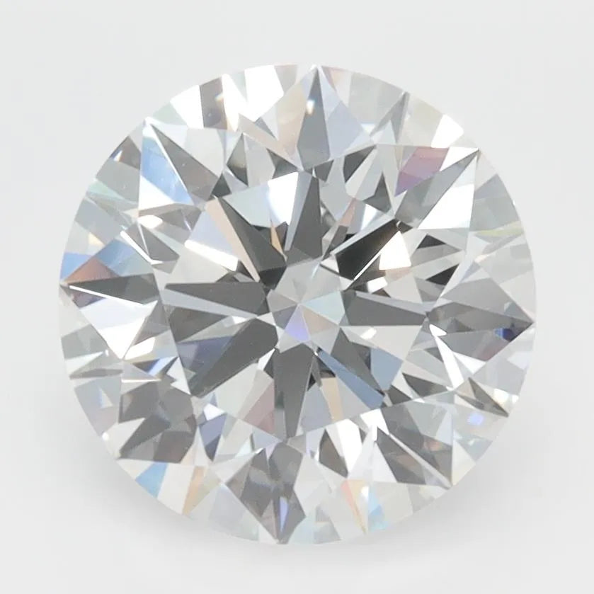 3.02ct Round Lab Grown Diamond (Colour D, Clarity IF, Cut ID, IGI Certified)
