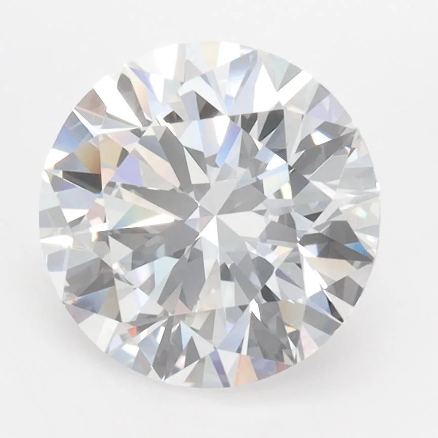 3.02ct Round Lab Grown Diamond (Colour D, Clarity VVS1, Cut VG, GIA Certified)