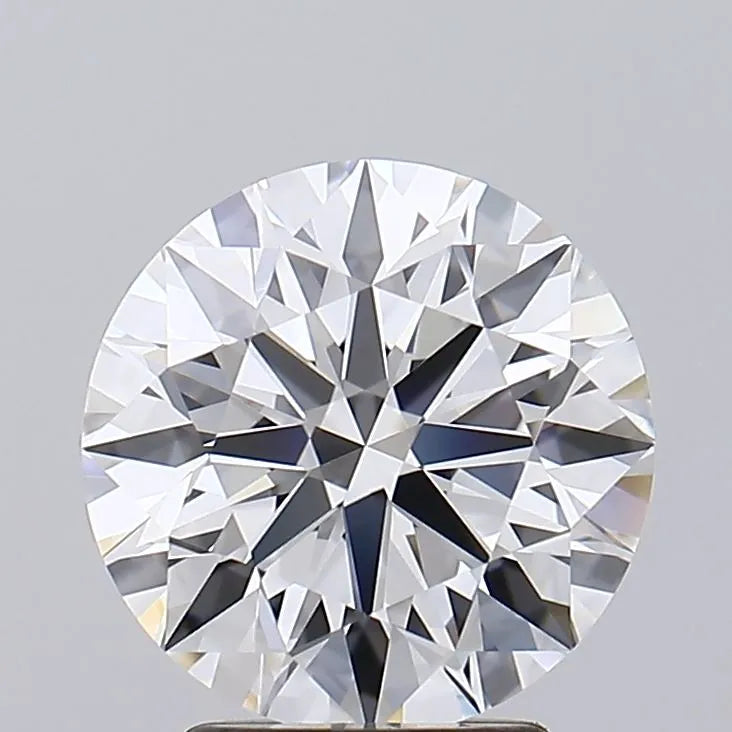 3.02ct Round Lab Grown Diamond (Colour E, Clarity IF, Cut ID, IGI Certified)