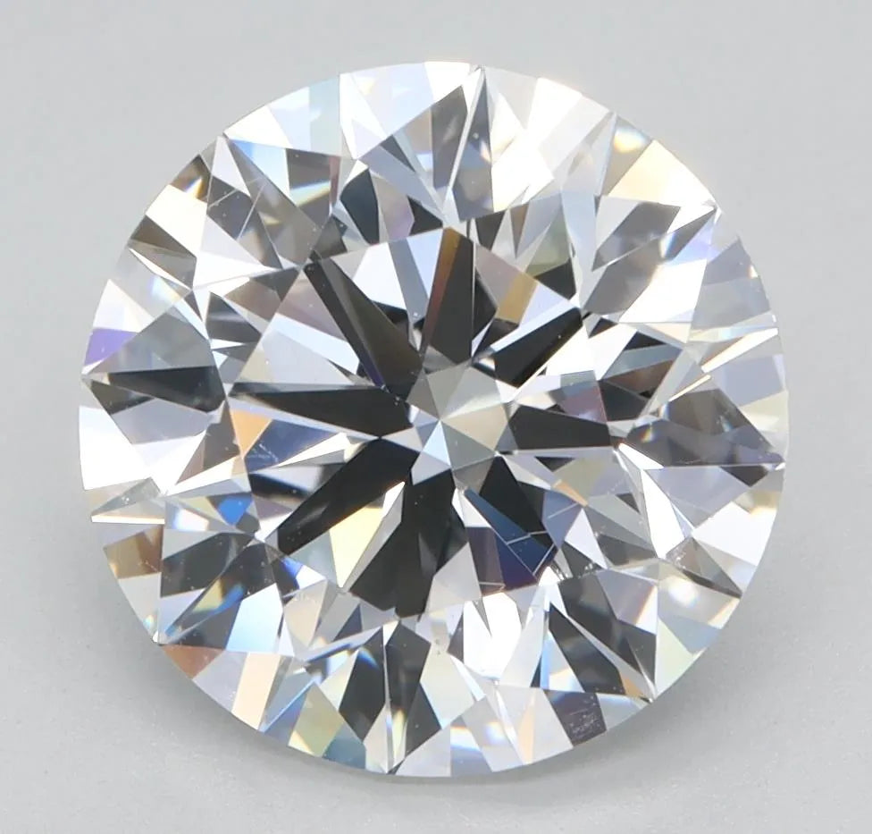 3.02ct Round Lab Grown Diamond (Colour E, Clarity VS2, Cut ID, IGI Certified)