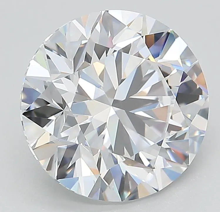 3.02ct Round Lab Grown Diamond (Colour E, Clarity VVS1, Cut EX, IGI Certified)