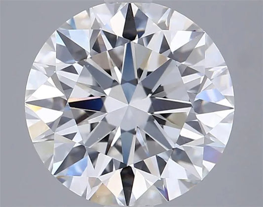 3.02ct Round Lab Grown Diamond (Colour E, Clarity VVS1, Cut ID, IGI Certified)