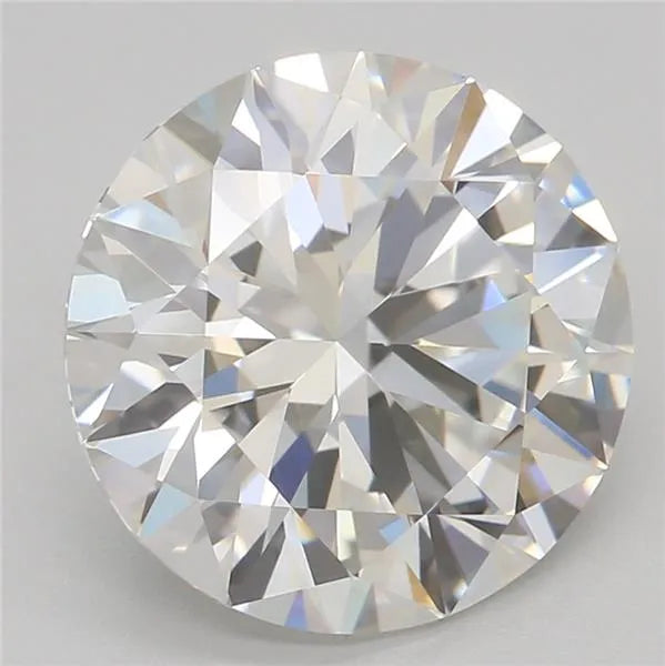 3.02ct Round Lab Grown Diamond (Colour F, Clarity VVS2, Cut EX, IGI Certified)
