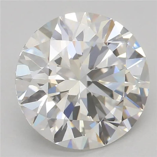 3.02ct Round Lab Grown Diamond (Colour F, Clarity VVS2, Cut EX, IGI Certified)