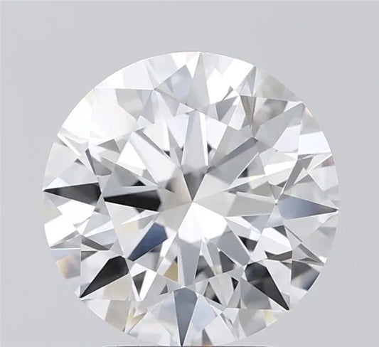 3.02ct Round Lab Grown Diamond (Colour F, Clarity VVS2, Cut ID, IGI Certified)