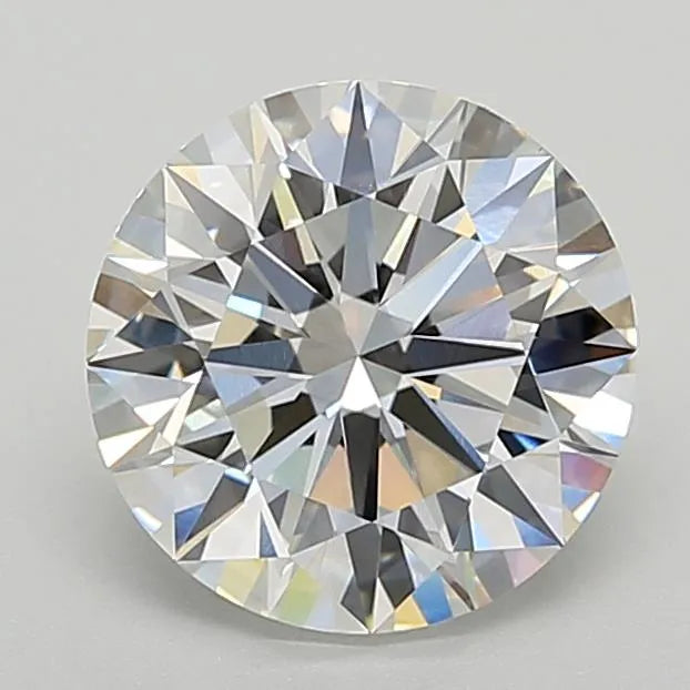 3.02ct Round Lab Grown Diamond (Colour G, Clarity VVS2, Cut ID, IGI Certified)
