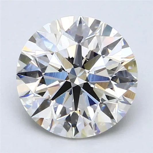 3.02ct Round Natural Diamond (Colour F, Clarity VS1, Cut EX, EGL Certified)