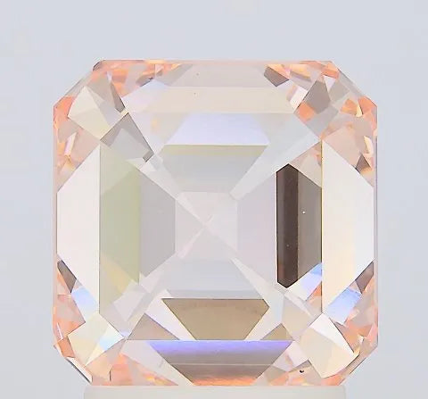 3.02ct Square emerald Lab Grown Diamond (Colour Fancy Intense Pink, Clarity VS1, IGI Certified)