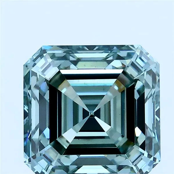 3.03ct Asscher Lab Grown Diamond (Colour Fancy Vivid Green, Clarity VS1, IGI Certified)