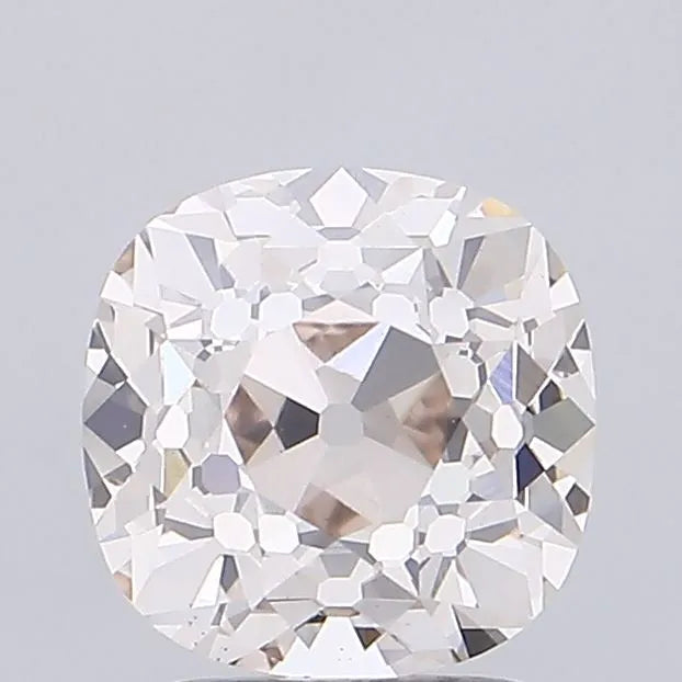3.03ct Cushion Lab Grown Diamond (Colour Very Light Brown, Clarity VS1, IGI Certified)