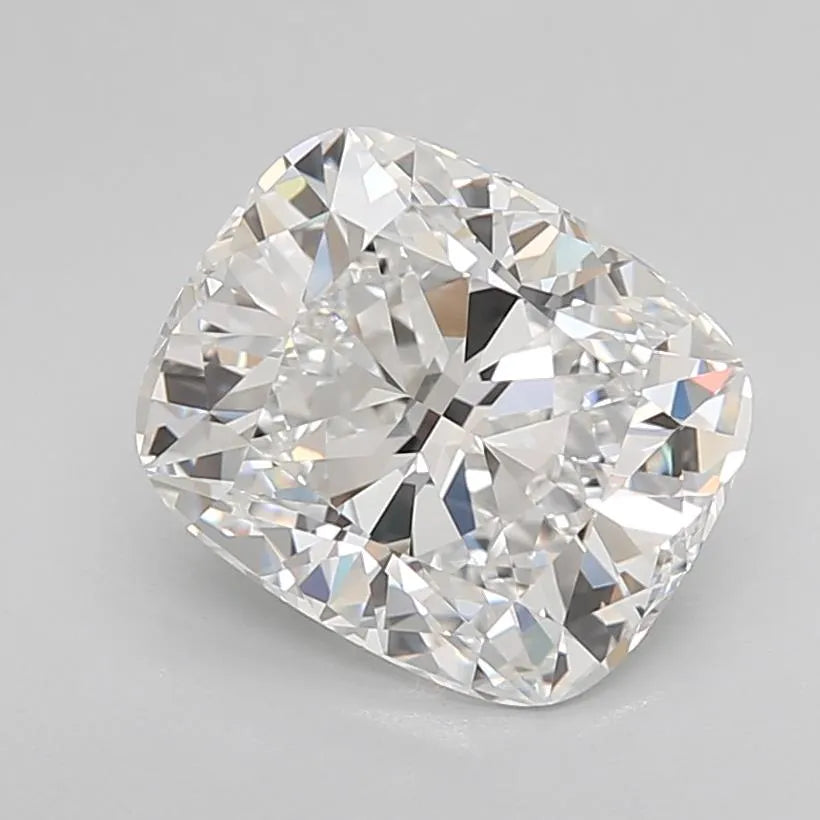 3.03ct Cushion brilliant Lab Grown Diamond (Colour E, Clarity IF, Cut EX, IGI Certified)