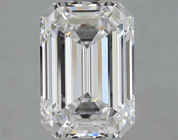 3.03ct Emerald Lab Grown Diamond (Colour D, Clarity FL, Cut EX, IGI Certified)