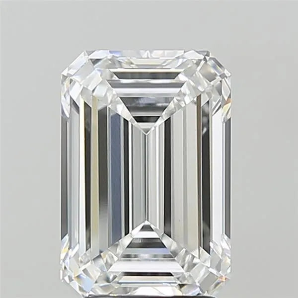 3.03ct Emerald Lab Grown Diamond (Colour D, Clarity VVS2, IGI Certified)