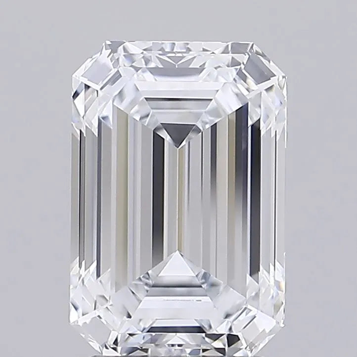 3.03ct Emerald Lab Grown Diamond (Colour F, Clarity IF, IGI Certified)