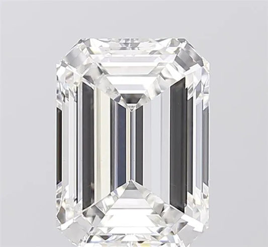 3.03ct Emerald Lab Grown Diamond (Colour F, Clarity VVS2, IGI Certified)