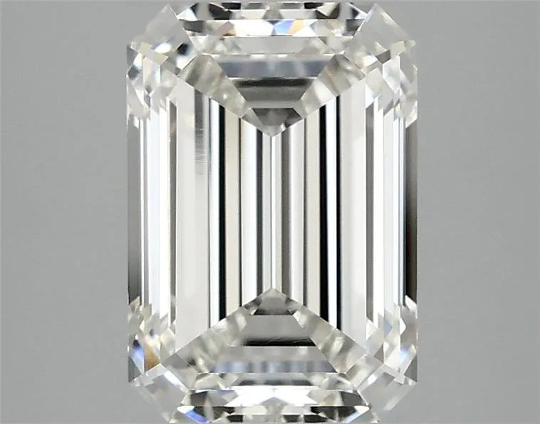 3.03ct Emerald Lab Grown Diamond (Colour G, Clarity VVS1, IGI Certified)