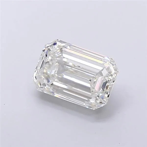 3.03ct Emerald Lab Grown Diamond (Colour G, Clarity VVS2, IGI Certified)