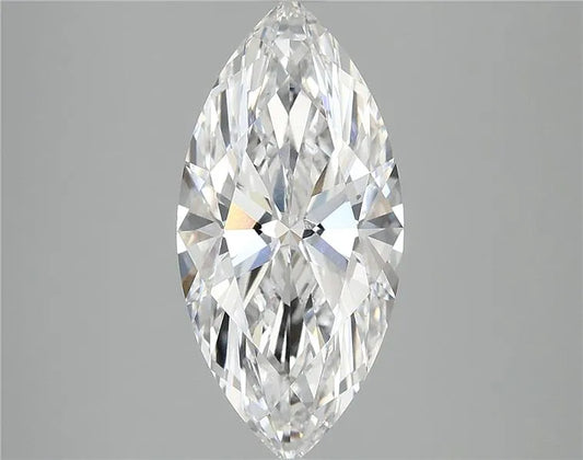 3.03ct Marquise Lab Grown Diamond (Colour D, Clarity VVS2, IGI Certified)
