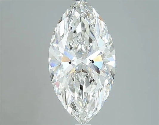 3.03ct Marquise Lab Grown Diamond (Colour E, Clarity VVS2, Cut EX, IGI Certified)