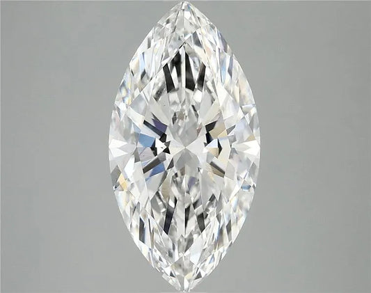 3.03ct Marquise Lab Grown Diamond (Colour F, Clarity VVS2, IGI Certified)