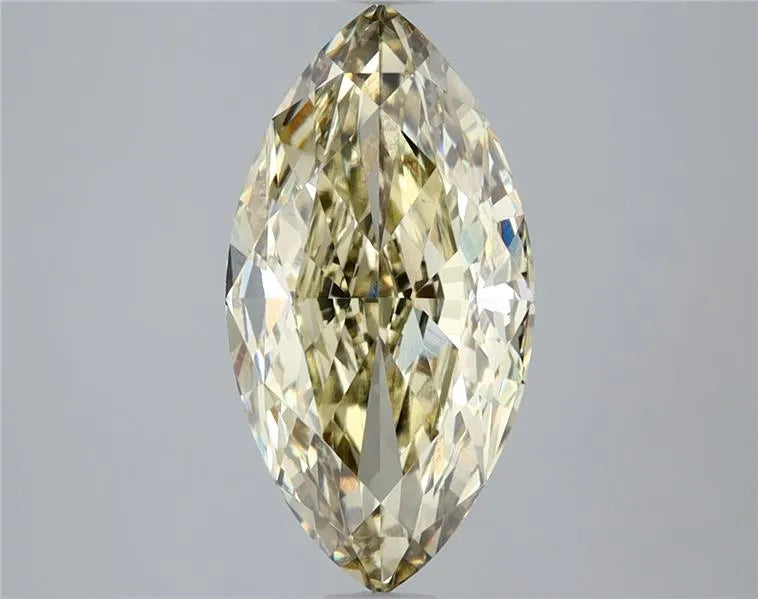 3.03ct Marquise Lab Grown Diamond (Colour Fancy Yellow, Clarity VVS2, IGI Certified)