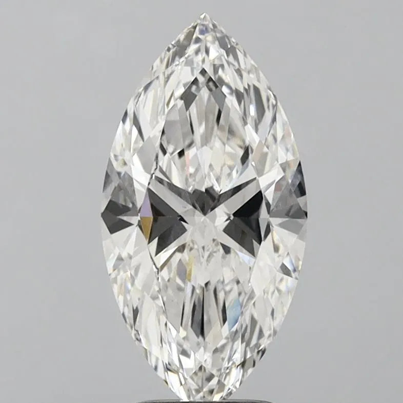 3.03ct Marquise Lab Grown Diamond (Colour G, Clarity VS1, IGI Certified)