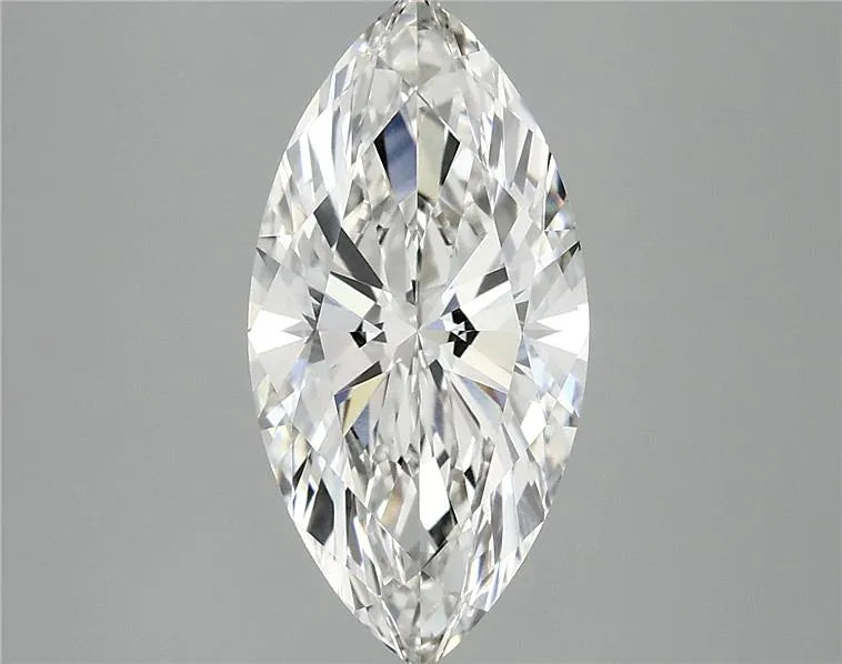 3.03ct Marquise Lab Grown Diamond (Colour G, Clarity VVS2, IGI Certified)