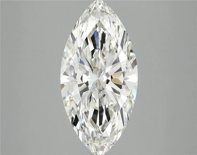 3.03ct Marquise Lab Grown Diamond (Colour G, Clarity VVS2, IGI Certified)
