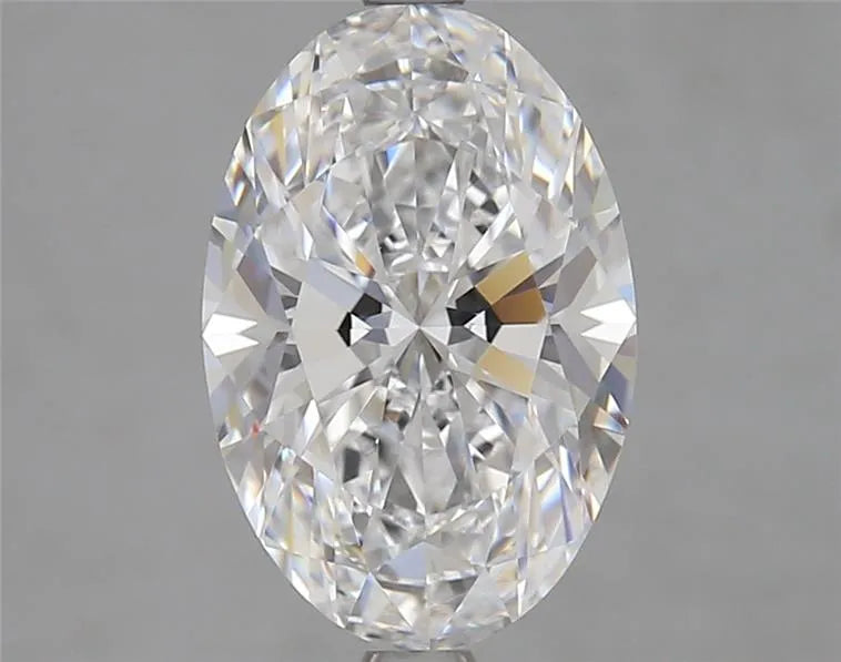 3.03ct Oval Lab Grown Diamond (Colour D, Clarity FL, IGI Certified)