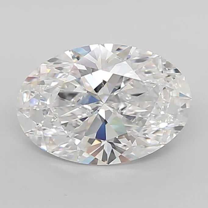 3.03ct Oval Lab Grown Diamond (Colour D, Clarity IF, Cut EX, IGI Certified)