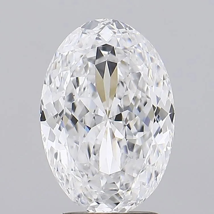 3.03ct Oval Lab Grown Diamond (Colour D, Clarity VS1, IGI Certified)