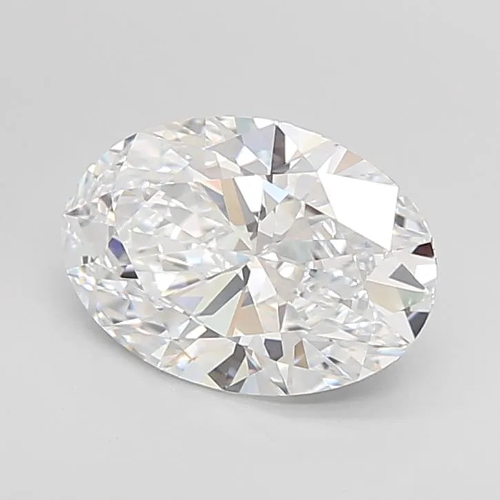 3.03ct Oval Lab Grown Diamond (Colour D, Clarity VVS1, Cut EX, IGI Certified)