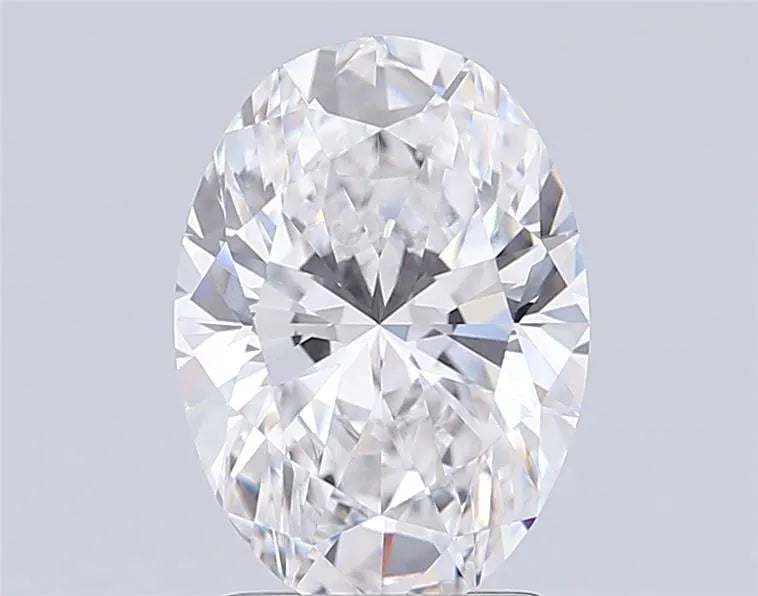 3.03ct Oval Lab Grown Diamond (Colour D, Clarity VVS1, IGI Certified)