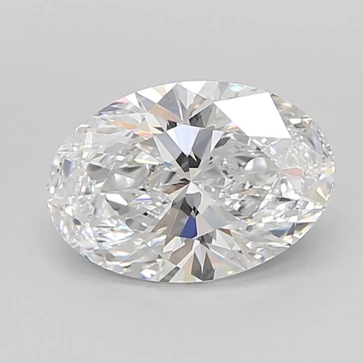 3.03ct Oval Lab Grown Diamond (Colour D, Clarity VVS2, IGI Certified)
