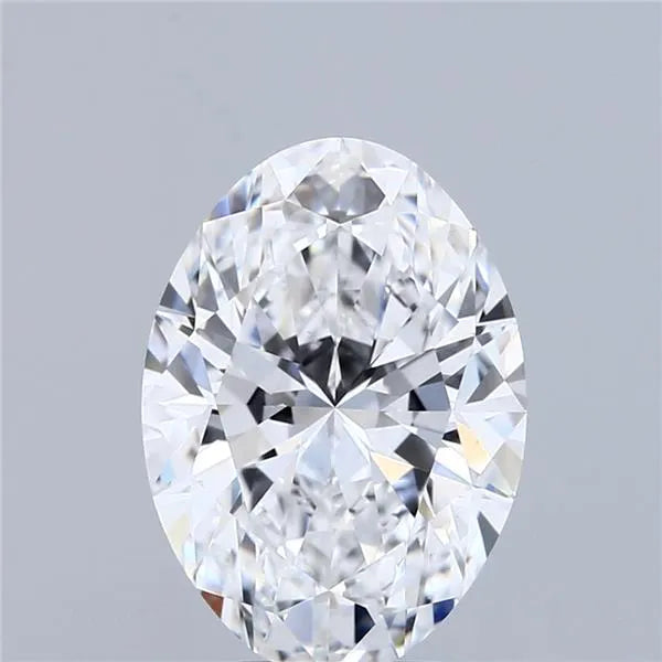 3.03ct Oval Lab Grown Diamond (Colour D, Clarity VVS2, IGI Certified)