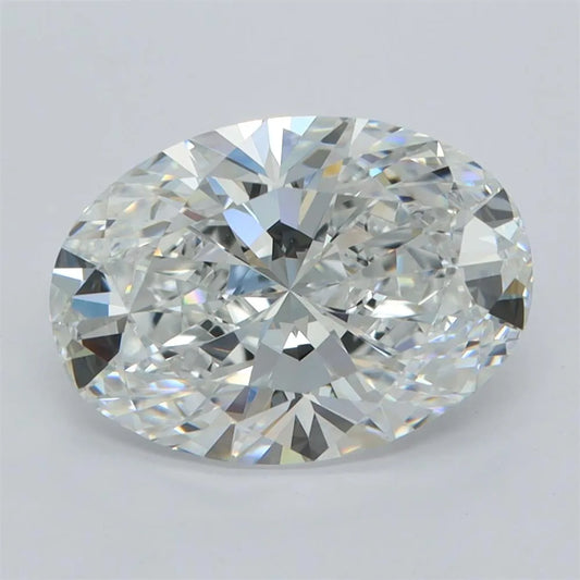 3.03ct Oval Lab Grown Diamond (Colour E, Clarity FL, IGI Certified)
