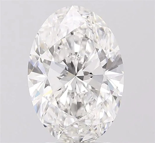 3.03ct Oval Lab Grown Diamond (Colour E, Clarity VS1, IGI Certified)