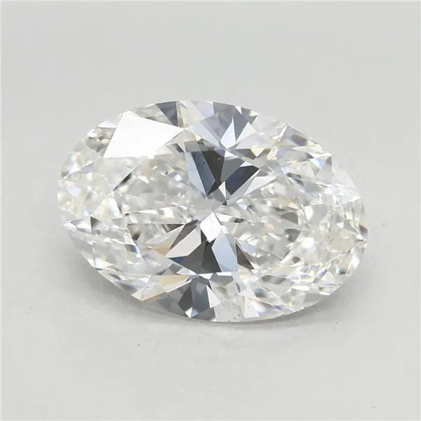 3.03ct Oval Lab Grown Diamond (Colour E, Clarity VS1, IGI Certified)