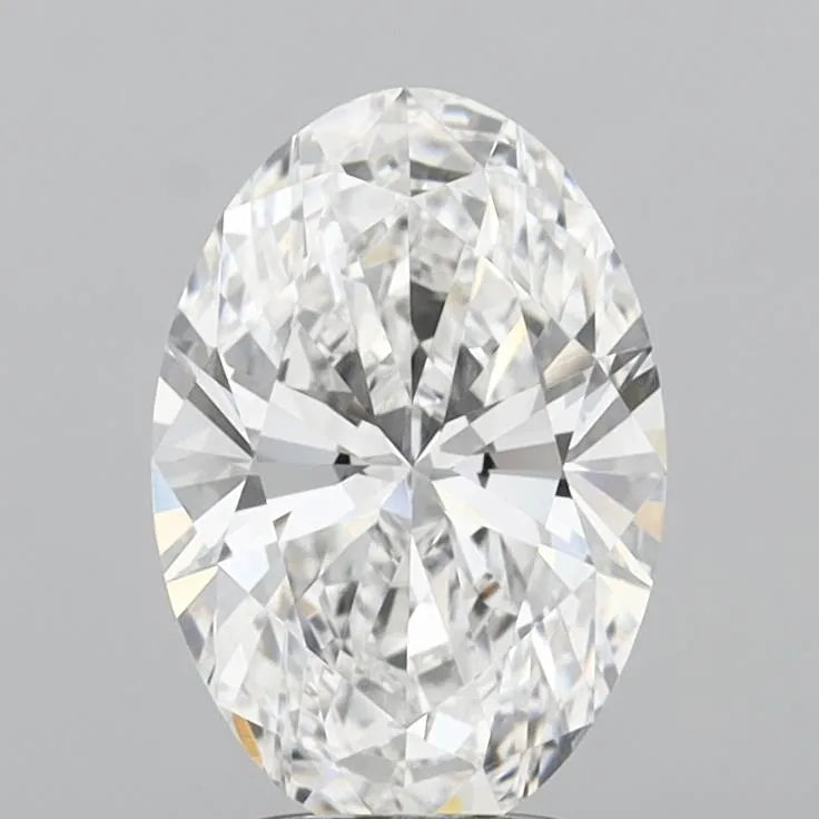 3.03ct Oval Lab Grown Diamond (Colour E, Clarity VVS1, IGI Certified)
